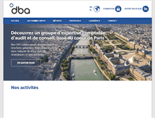 Tablet Screenshot of fr-dba.com